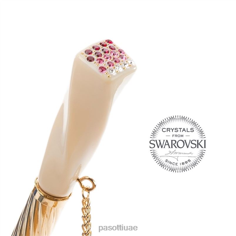 مظلة | 189 5f211-8 s7 - مظلة مزهرة باللونين العاجي والوردي PASOTTI Z446V339